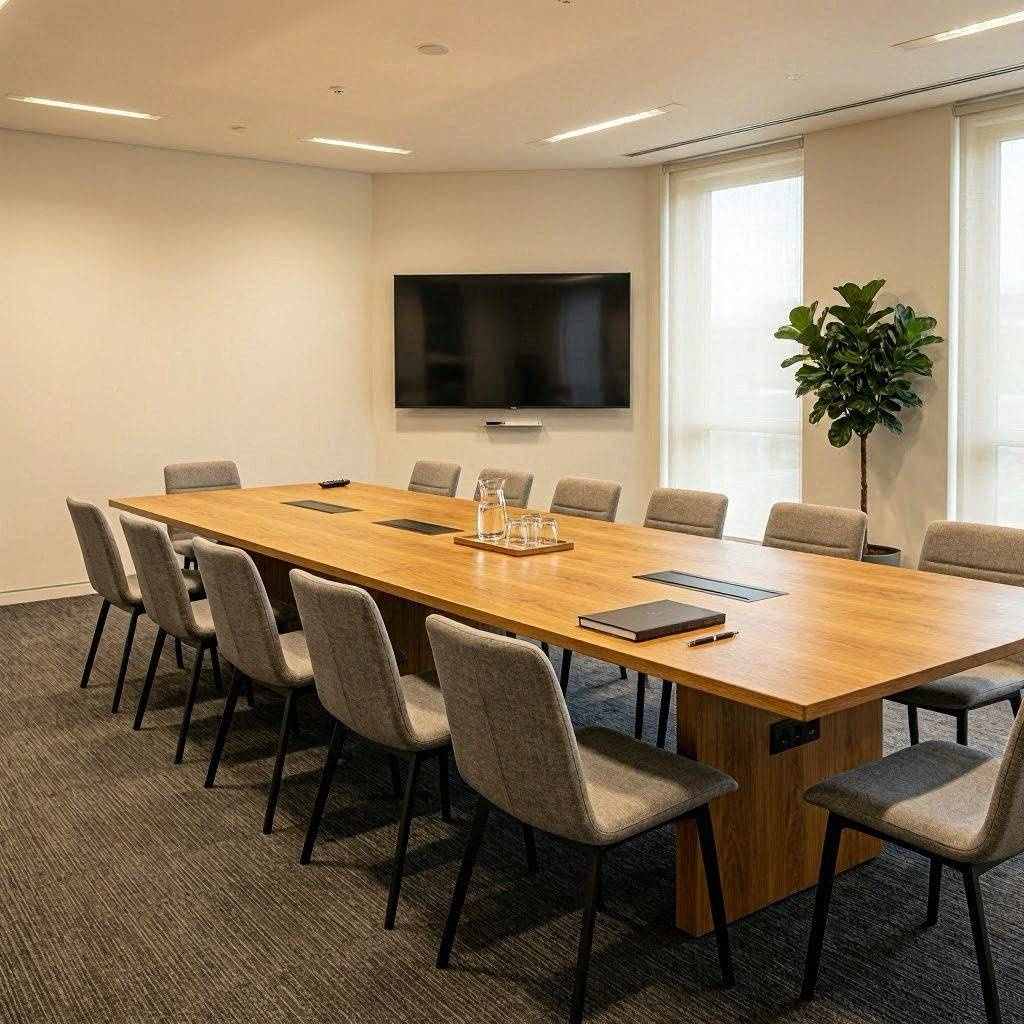 写字楼办公办公家具布局因会议预约冲突发生变化时采购部门该怎样同步信息